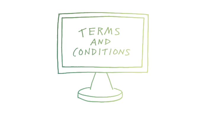 online terms and conditions